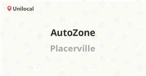 New Driving jobs added daily. . Autozone placerville